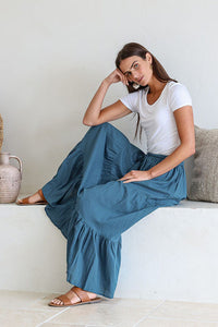 Maxi Skirt Corsair Blue