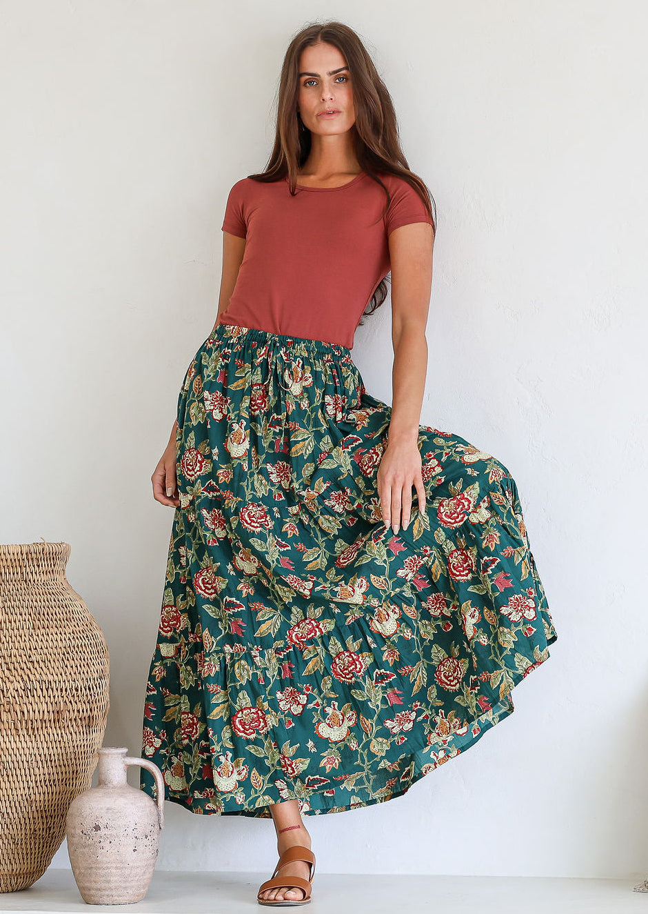 Maxi Skirt Wild Garland