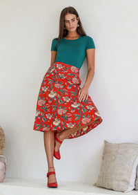 Zarah Skirt Mistlerose