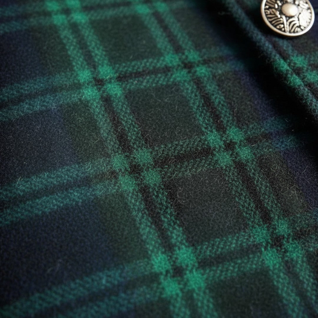Miranda – Timeless Plaid Longline Coat