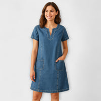 Mariss – Dress with flowing silhouette