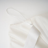 Melisande white embellished midi dress