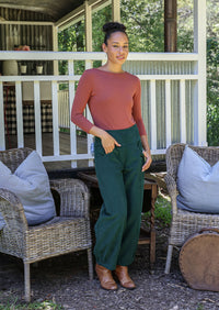 Nora Corduroy Pants Botanical Garden