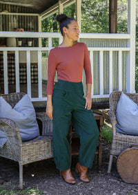 Nora Corduroy Pants Botanical Garden