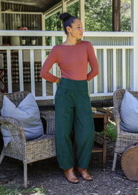 Nora Corduroy Pants Botanical Garden