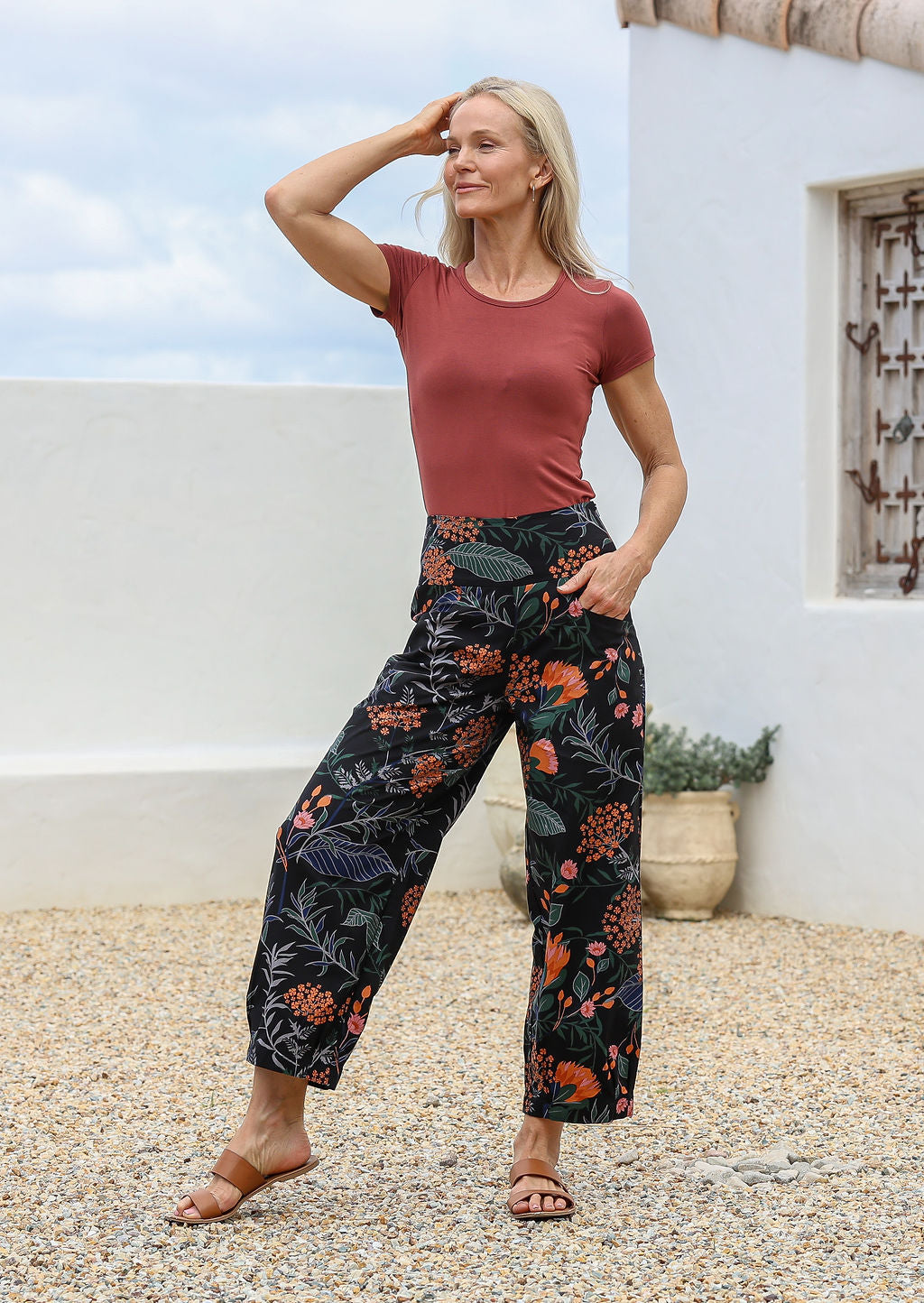 Nora Pants Queen Protea