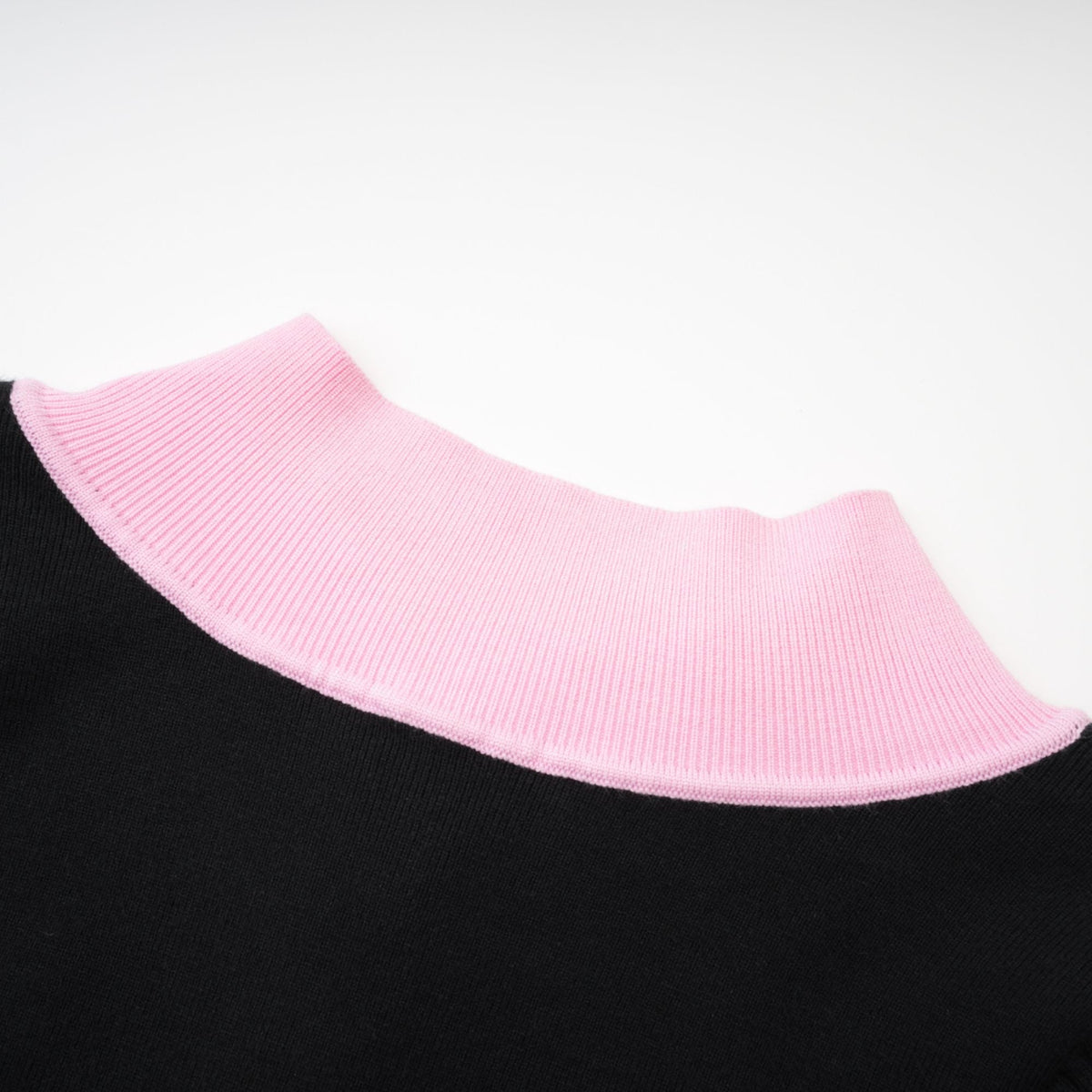 Ondinea black knitted bodysuit