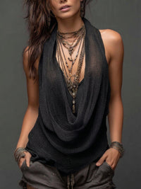 Marina Elegant Sleeveless Top
