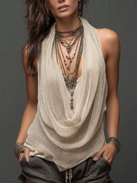 Marina Elegant Sleeveless Top