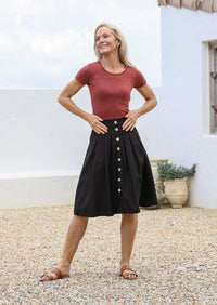 Ruby Skirt Black