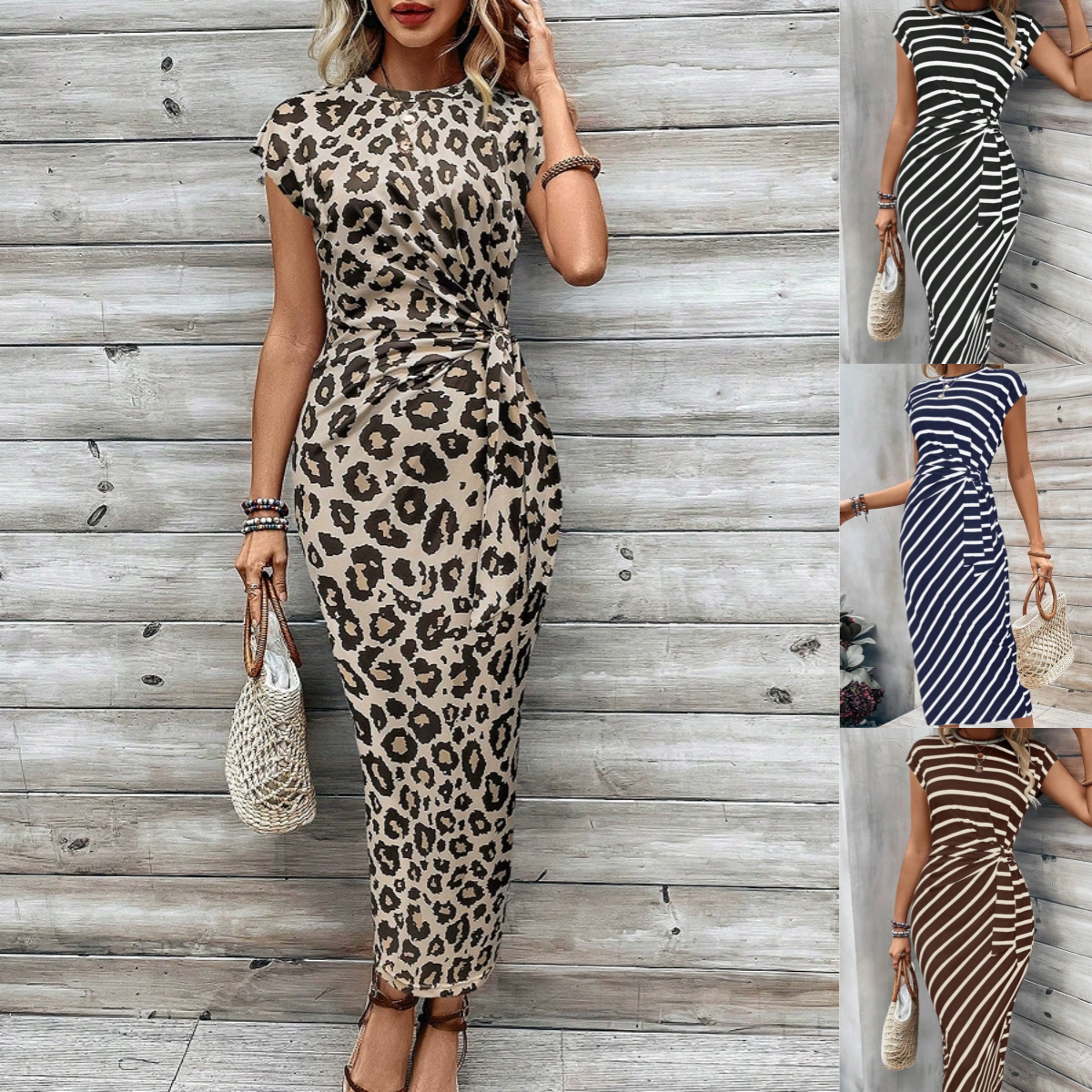 Women's Knot Bodycon Dress