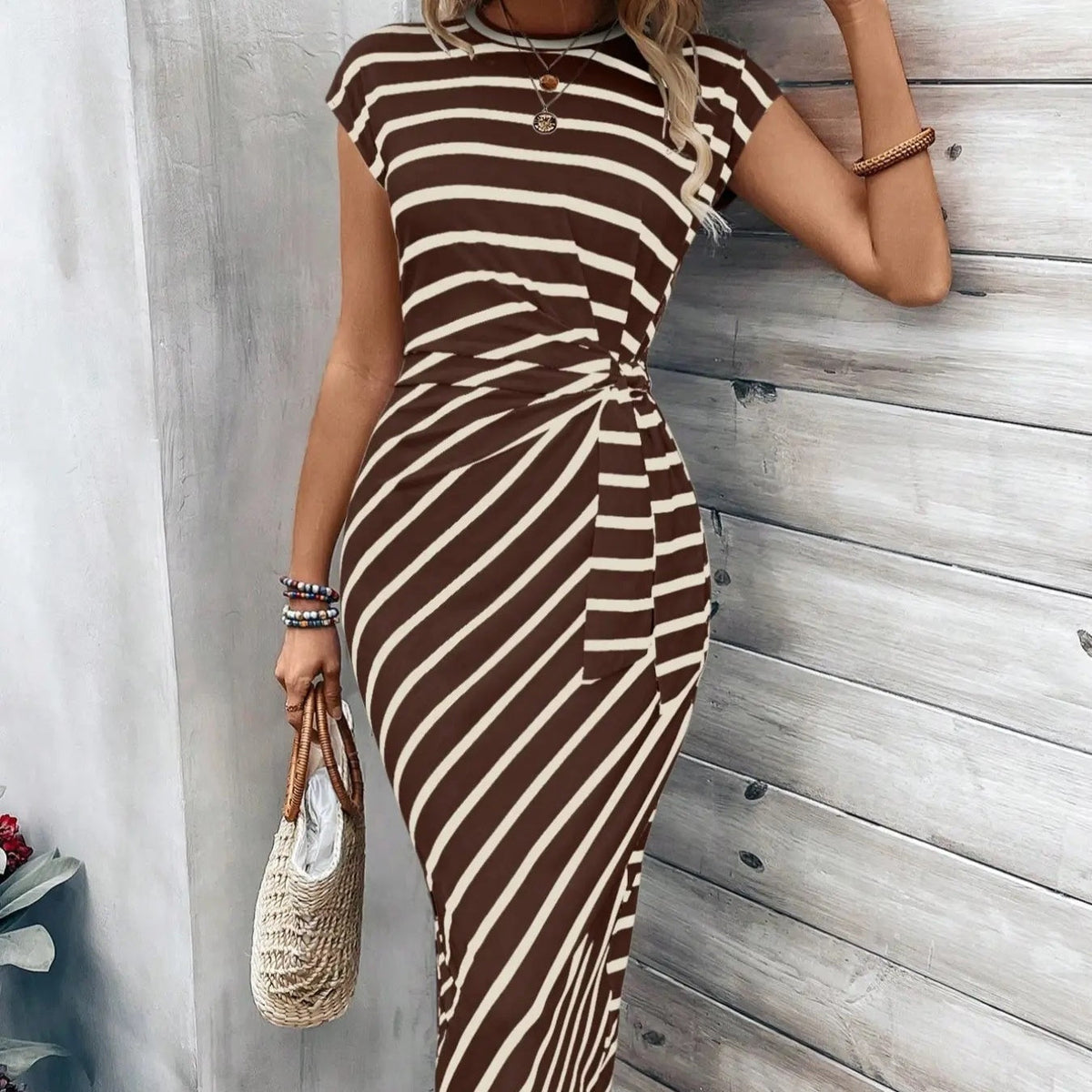 Women's Knot Bodycon Dress