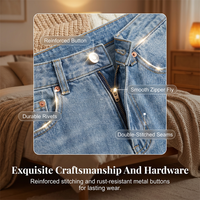 Women's High-Waisted Straight Leg Denim Jeans | Bundle Deal