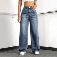 Women's High-Waisted Straight Leg Denim Jeans | Bundle Deal
