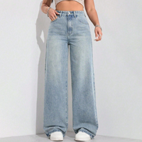 Women's High-Waisted Straight Leg Denim Jeans | Bundle Deal