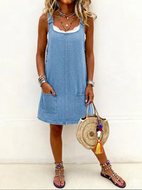 Lisa | Casual Denim Overall Dress