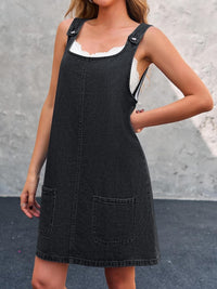 Lisa | Casual Denim Overall Dress