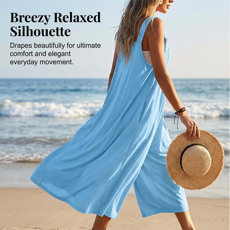 Avery | Breezy Wide-Leg Jumpsuit
