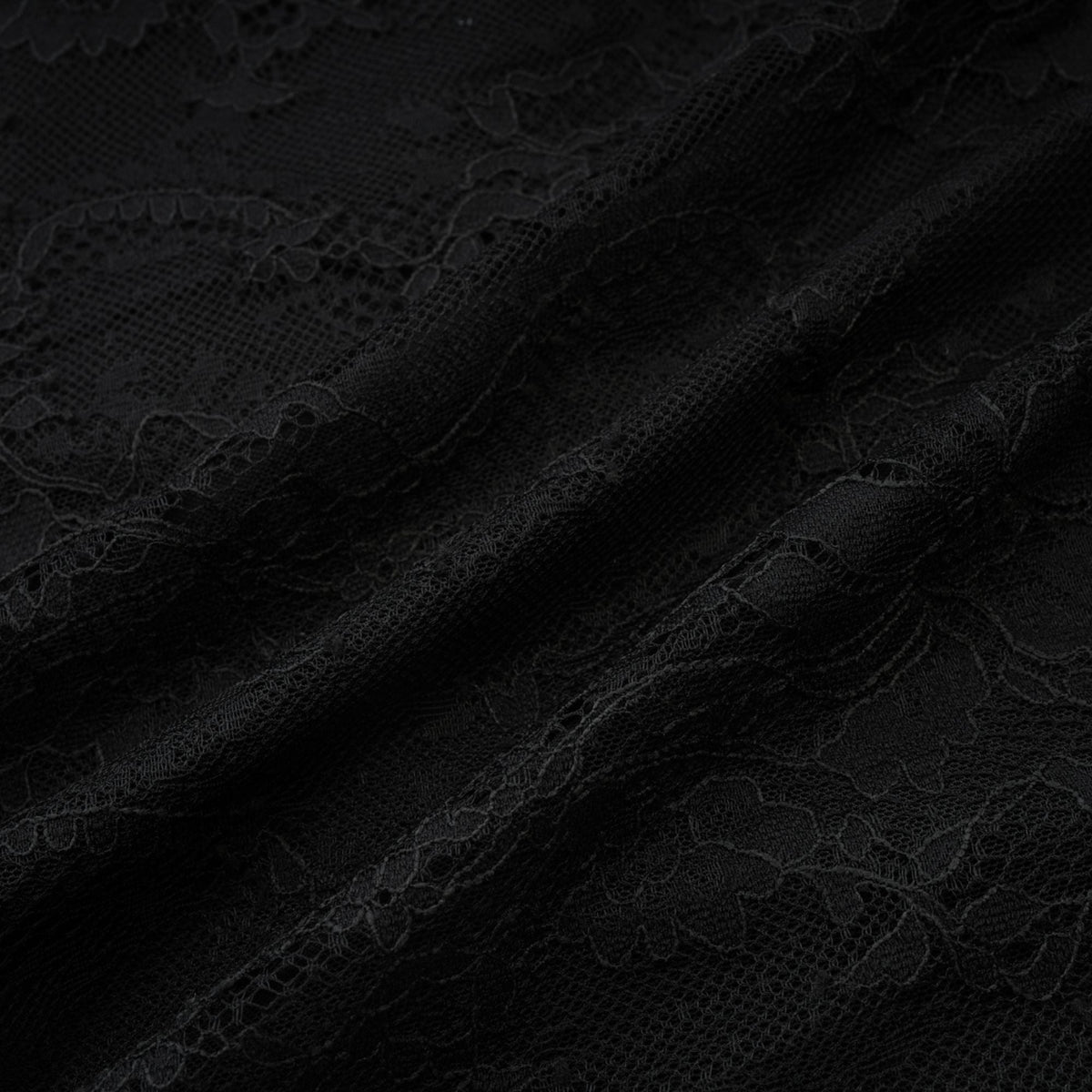 Sylvie black faux-pearl embellished mini dress