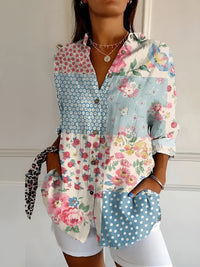 Roseanne™ Floral Breeze Button-Up Shirt